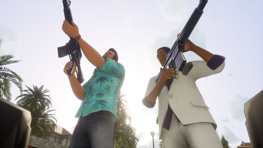 Cena de GTA: Vice City – The Definitive Edition